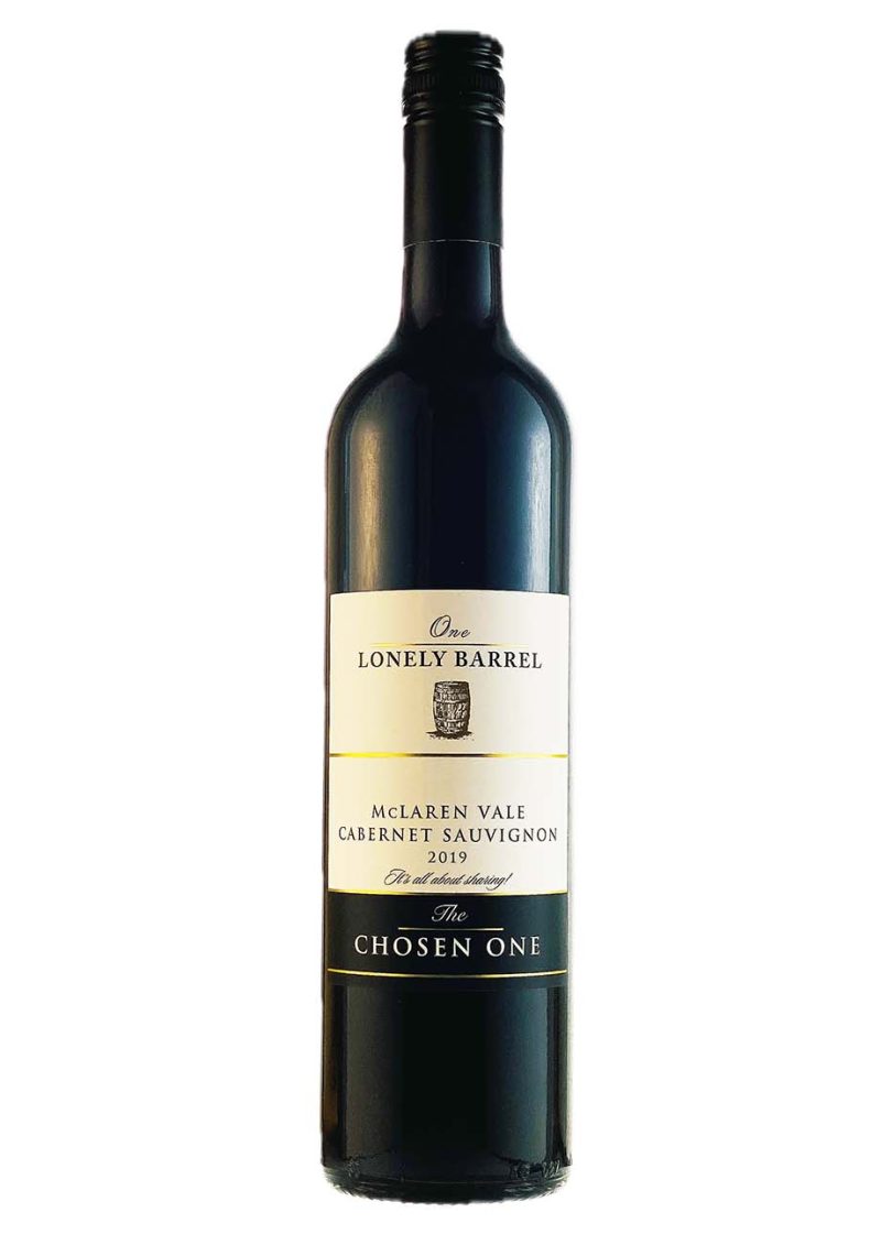 The Chosen One - 2019 Cabernet Sauvignon McLaren Vale - Click on the wine bottle to view Club Members prices & how to access them!