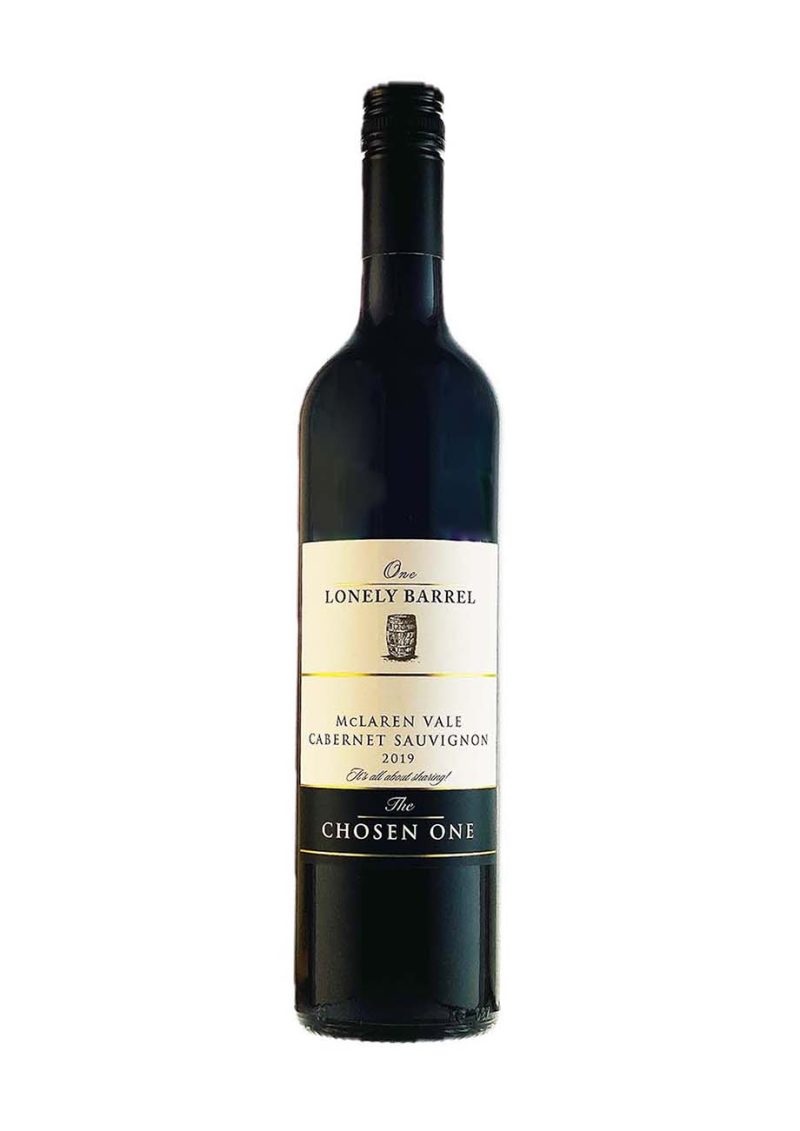 The Chosen One 2019 Cabernet Sauvignon McLaren Vale Case - Non members price $432 - Club members price $388.80 ($32.40 btl)